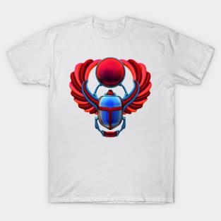 Colorful Egyptian Scarab T-Shirt